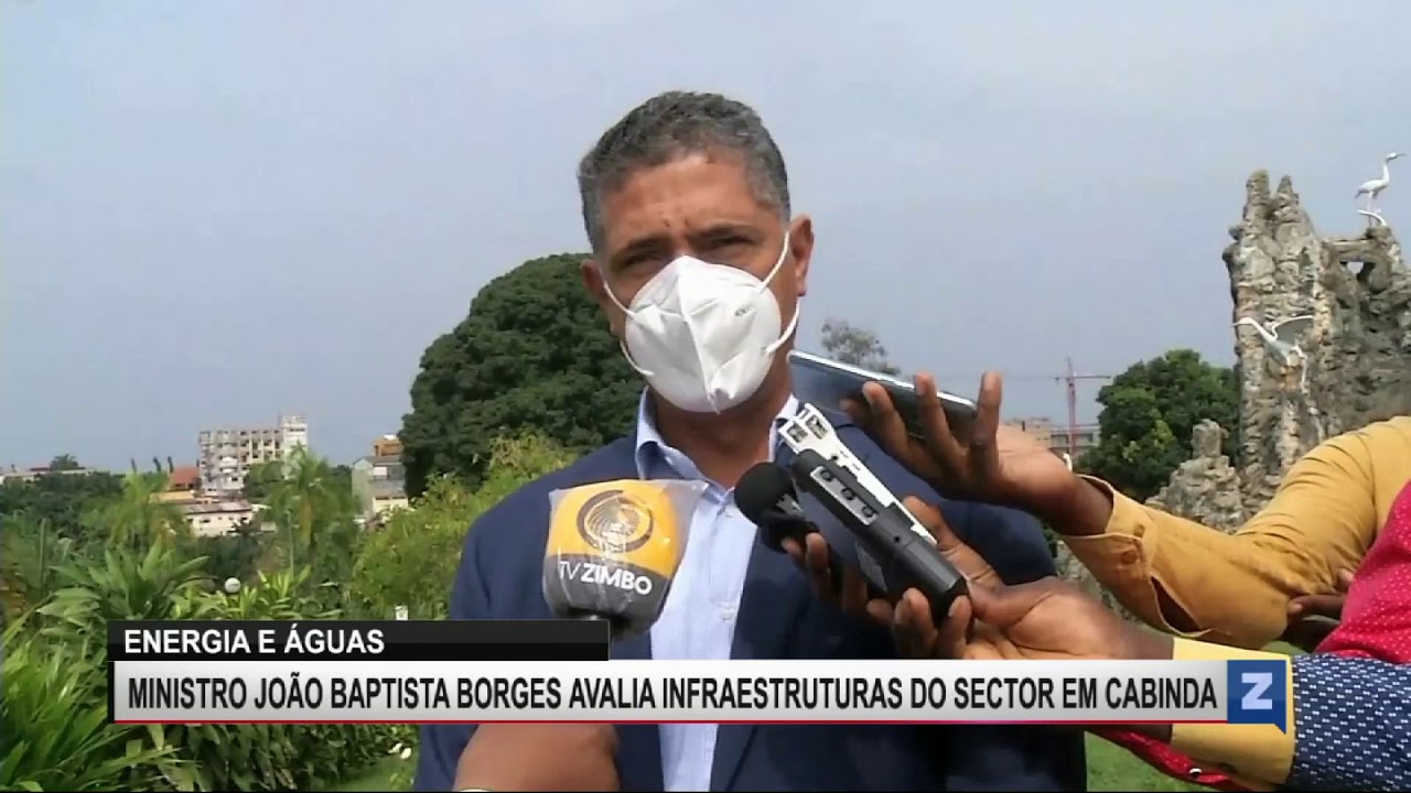Ministro da Energia e Águas João Baptista Borges avalia infraestrutura do sector em Cabinda.