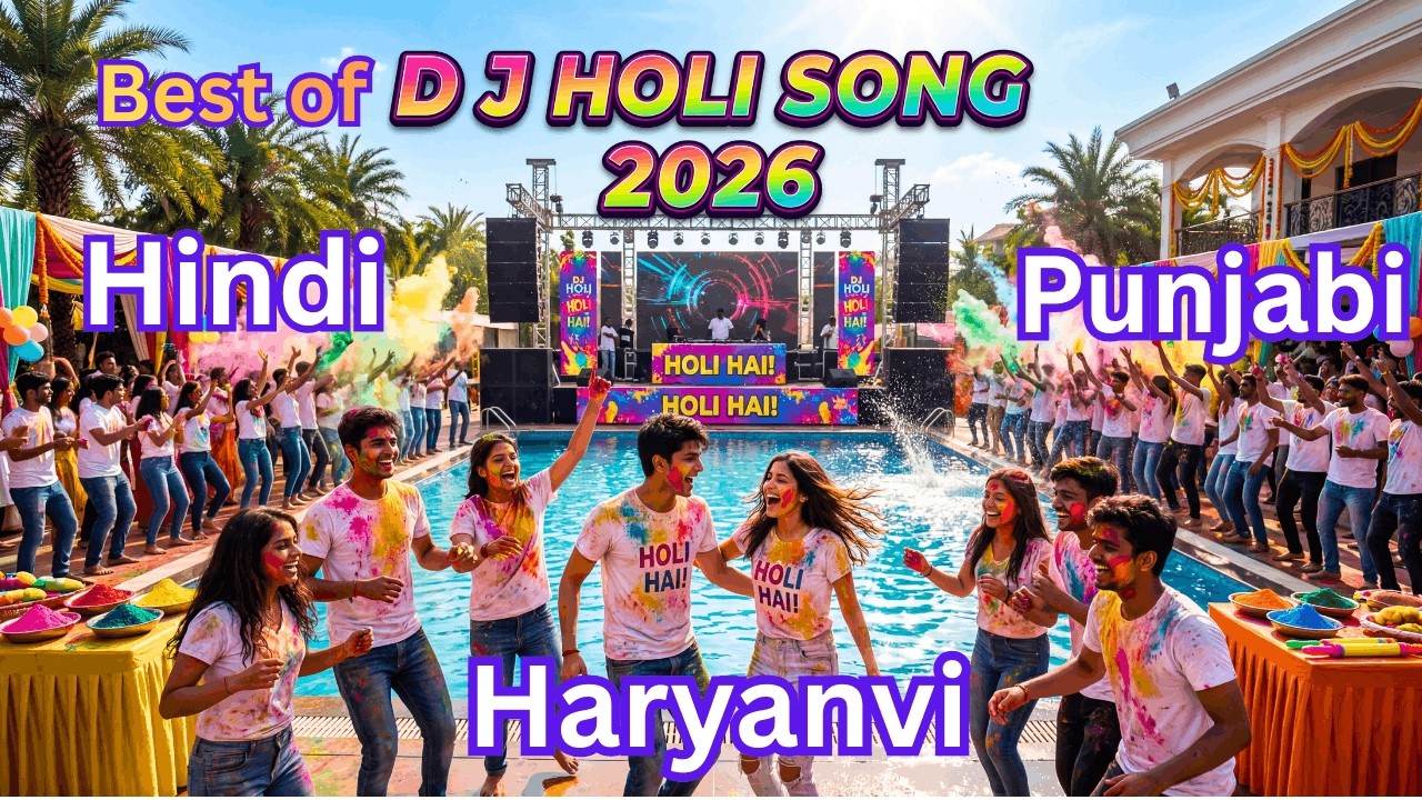 LIVE : Best of Holi D J Song 2026 Hindi Punjabi Haryanvi #holi #happyholi Holi Special Song