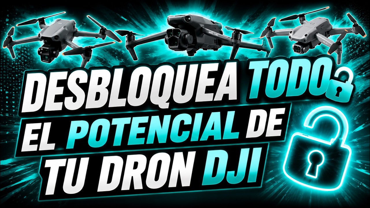 Elimina limites de altitud y  mejora señal en tu dron DJI