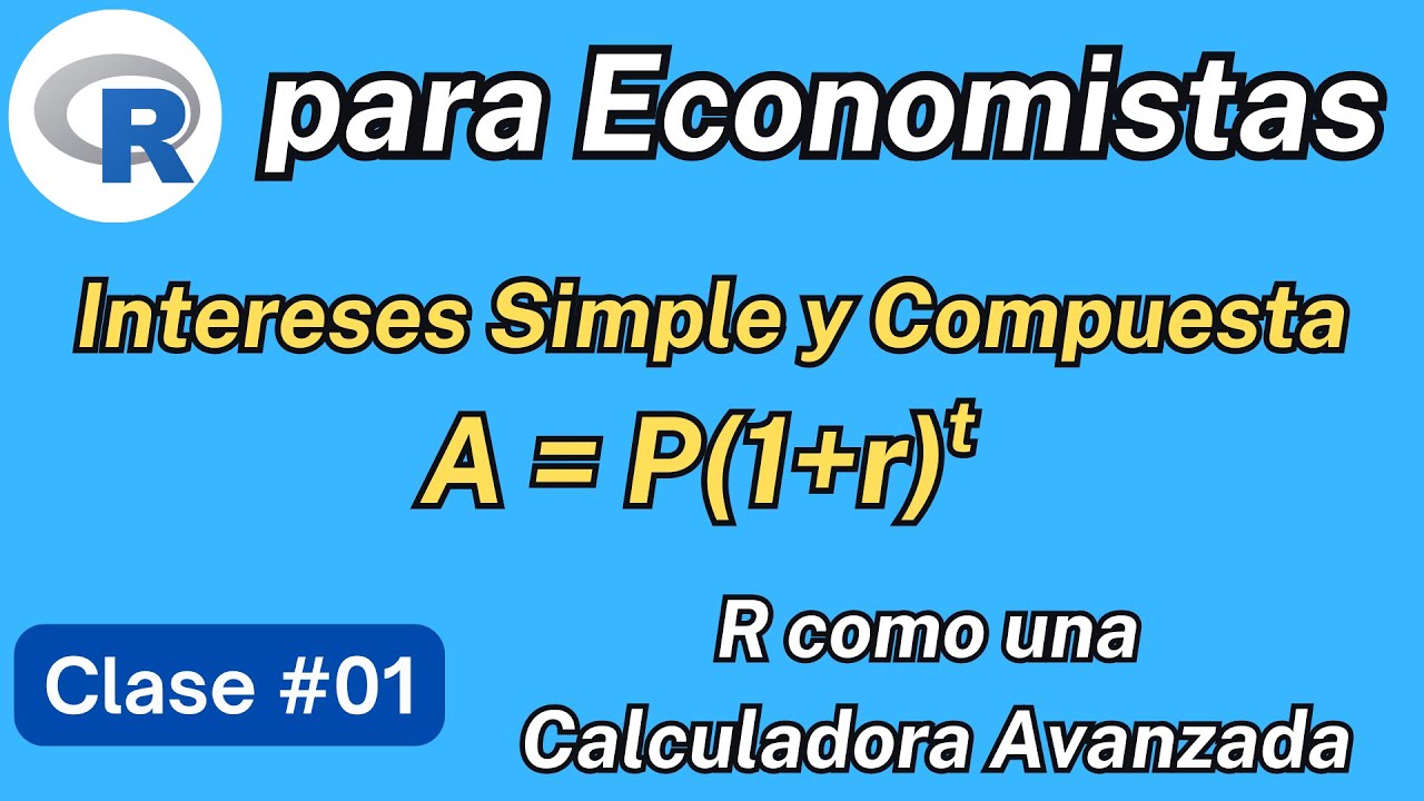 🏆 01 - R como una Calculadora Avanzada  |  R para Economistas 📊