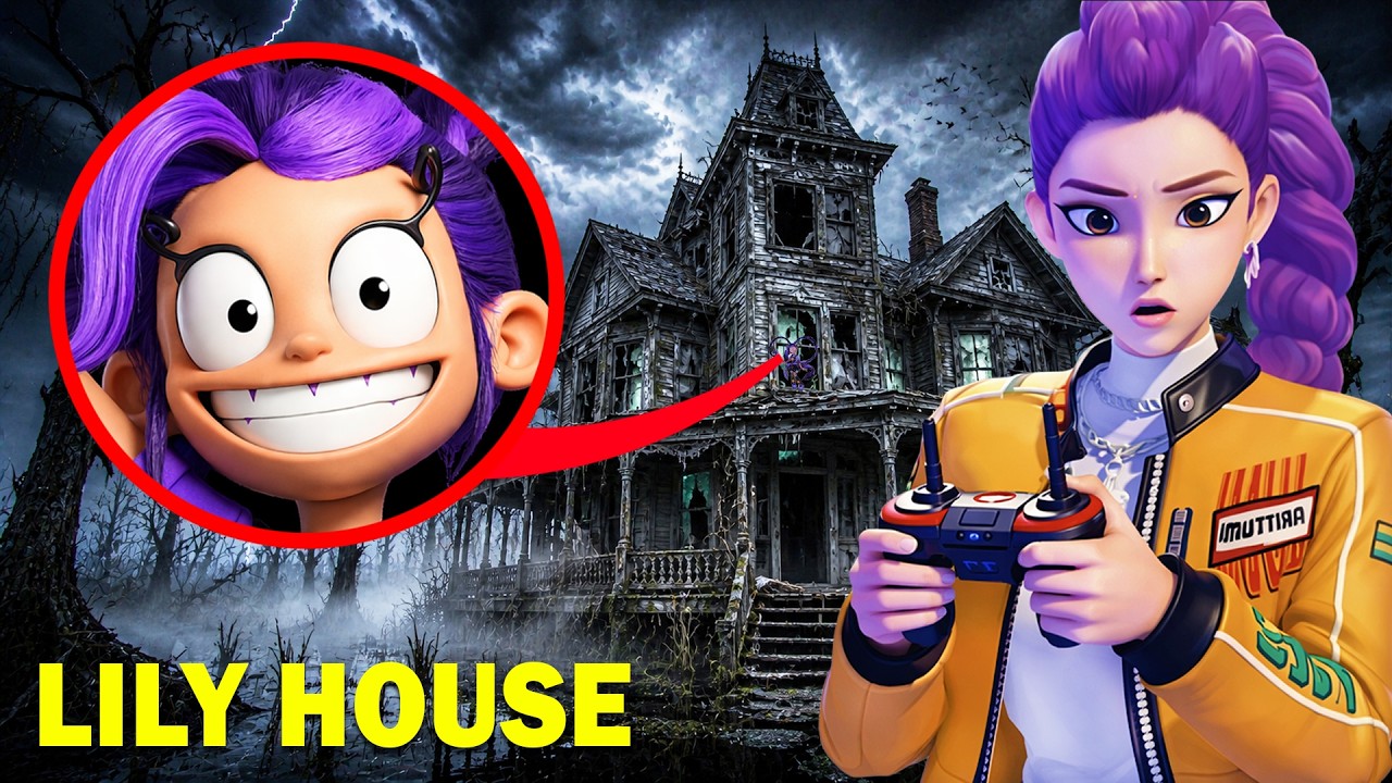 MY DRONE CAUGHT RUMI Inside LILY LOVEBRAIDS' HOUSE at 3AM!!