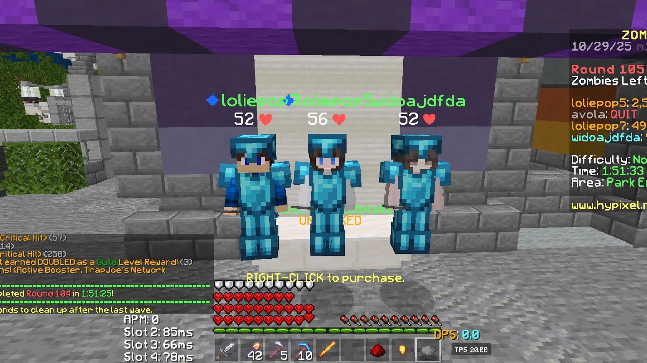 AA trio 2 perk + zz rr sg set win