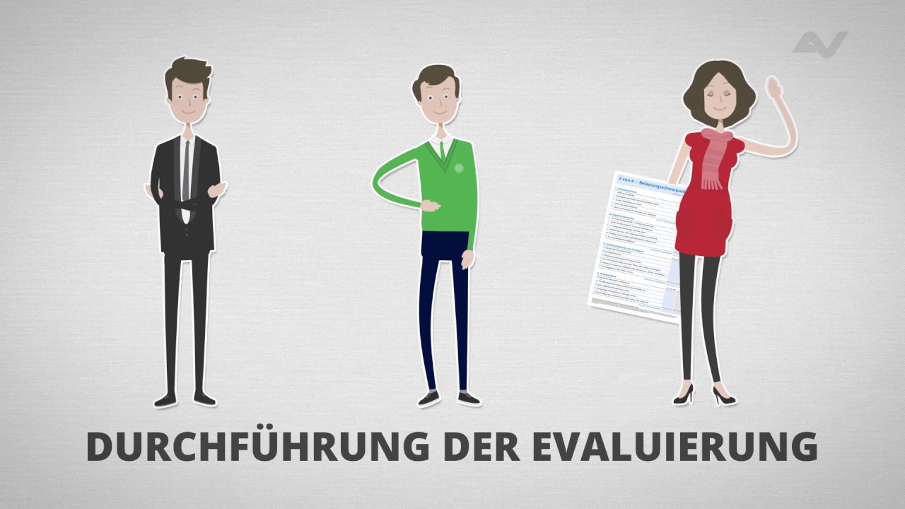 Evaluierung psychischer Belastungen am Arbeitsplatz Modul 1