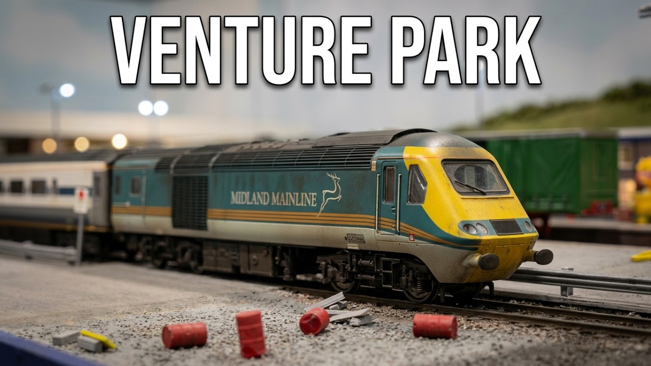 Выставочный макет Venture Park OO Gauge