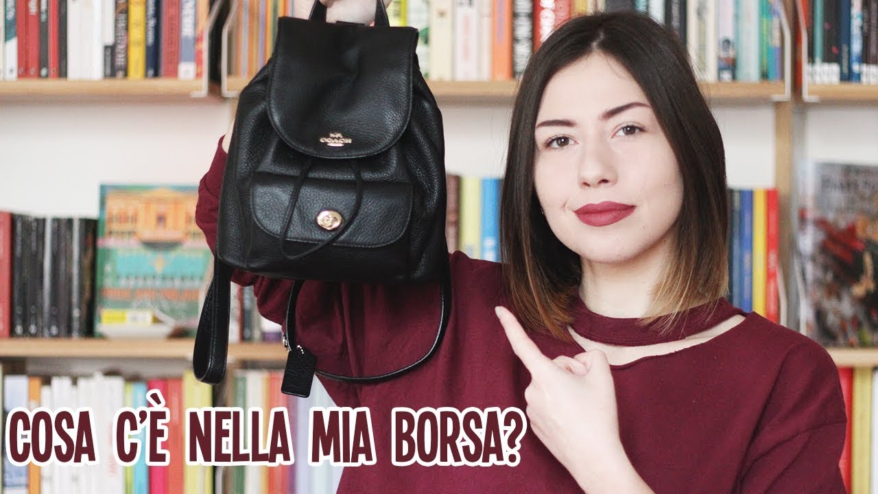 Cosa c'è nella mia borsa? | WHAT'S IN MY BAG 2018