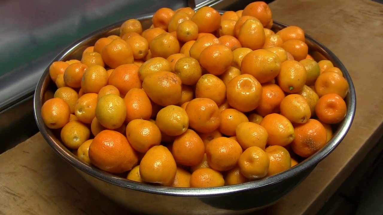 金柑の甘露煮、お湯割りの作り方～How to make Kumquat syrup ～