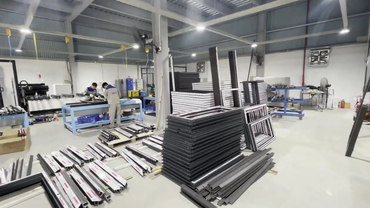 Bàn giao trạm gia công nhôm trung tâm Kaiue K6500 tại Hà Nội
