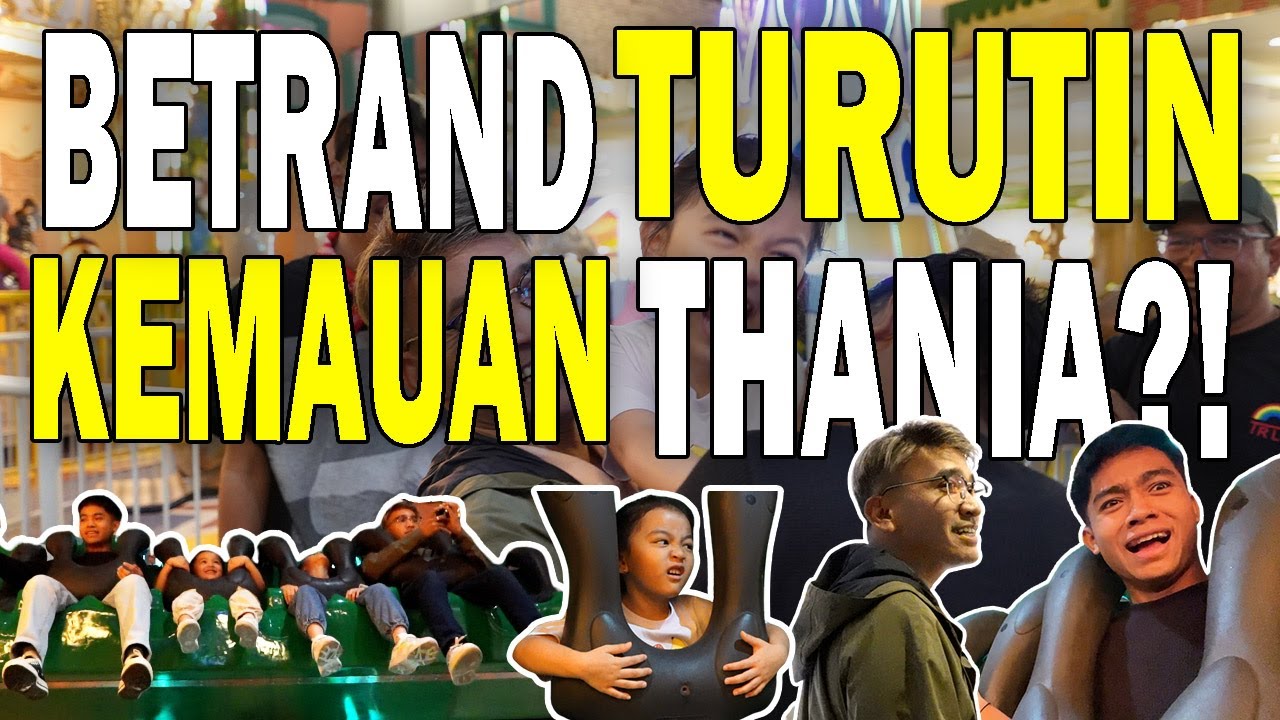 FAMILY TIME‼️RUBEN ONSU, BETRAND & THALIA TURUTIN KEINGINAN THANIA MAIN WAHANA‼️| THE ONSU FAMILY