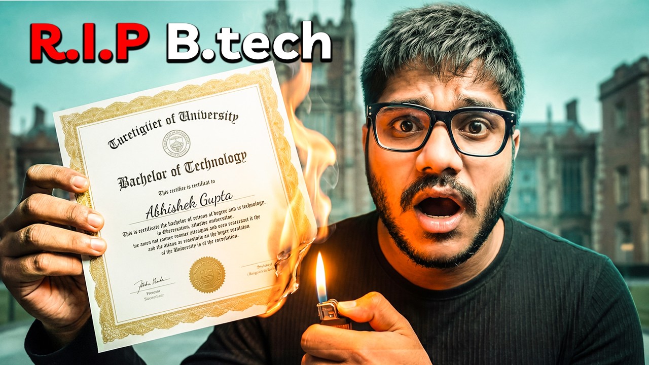 B.Tech Karne Se Pehle... Bas In 3 Cheezon Ka Dhyan Rakhna