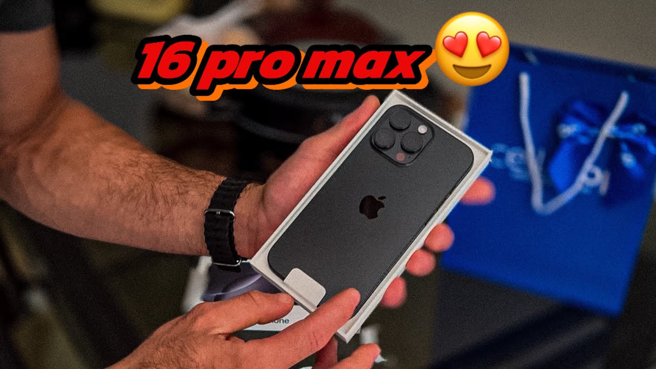 😱16 PRO MAX É MEU NOVO CELULAR 😍❤️