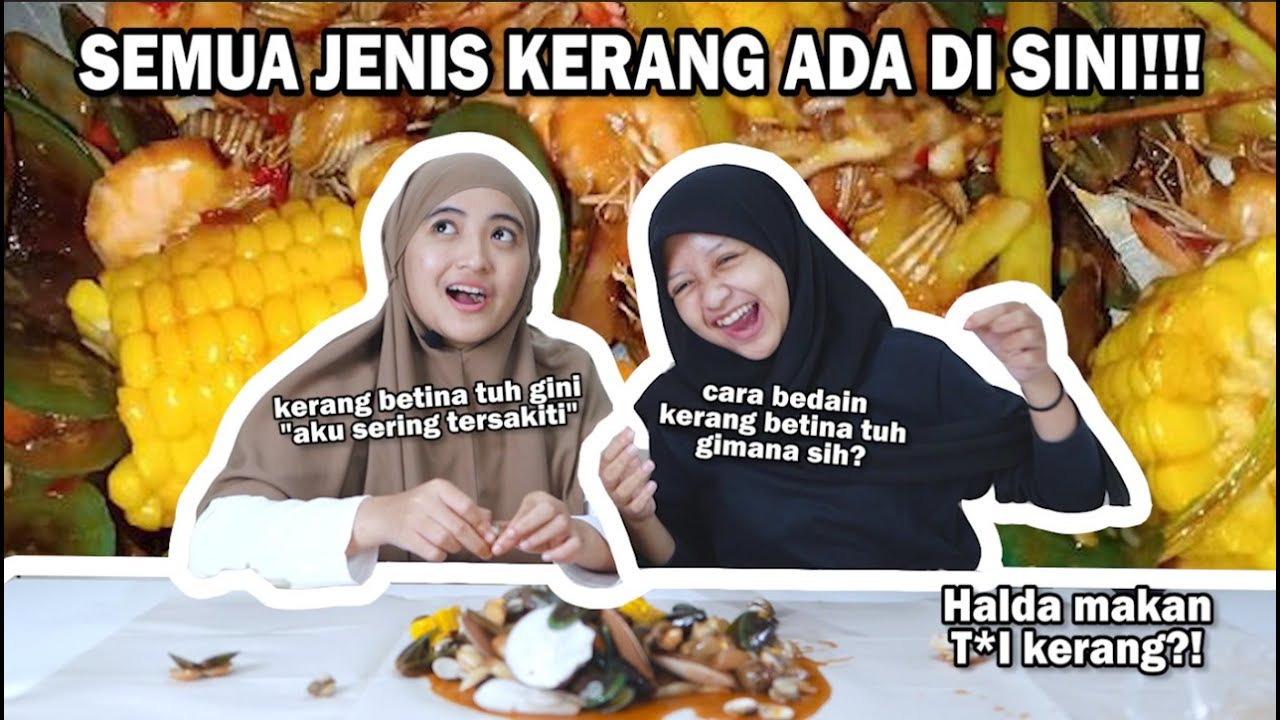 COBAIN SEMUA KERANG// HALDA MAKAN KEONG RACUN