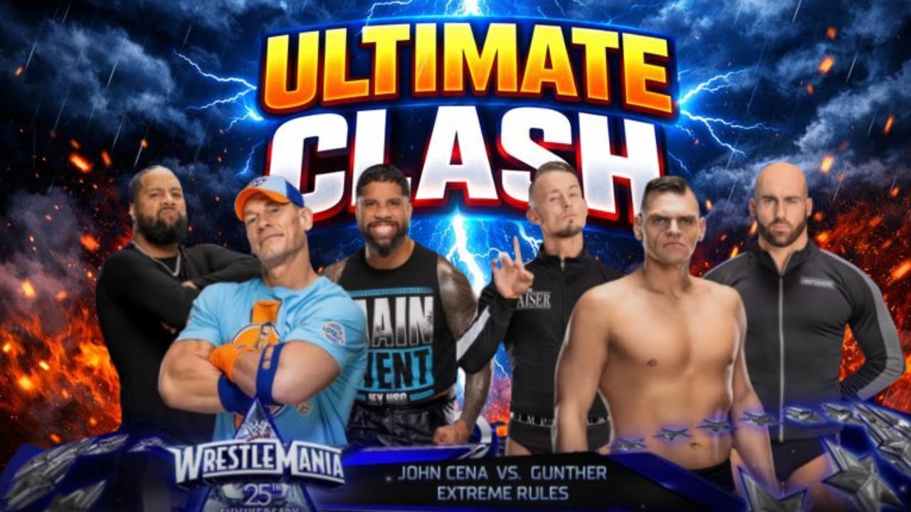 JOHN CENA V/S GUNTHER - ONE MORE MATCH - ULTIMATE CLASH