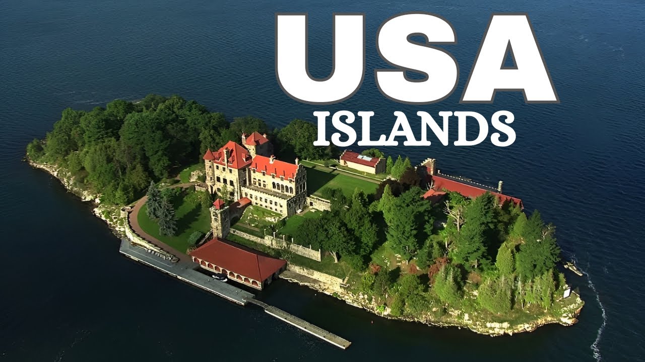 20 Most Beautiful Islands in the USA - Travel Documentary