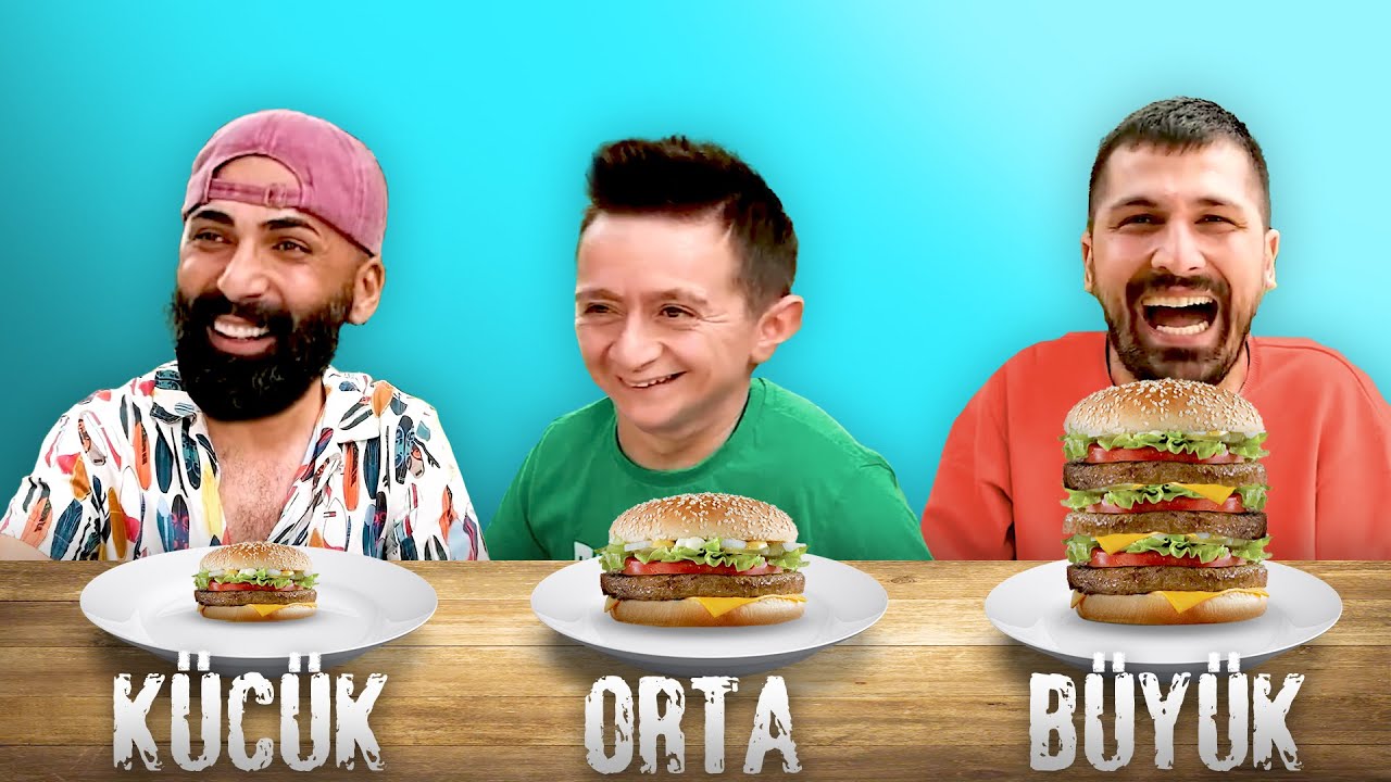 B&Uuml;Y&Uuml;K , ORTA veya K&Uuml;&Ccedil;&Uuml;K YEMEK YARIŞMASI ! (Cezalı) @SefaKndr @emregull