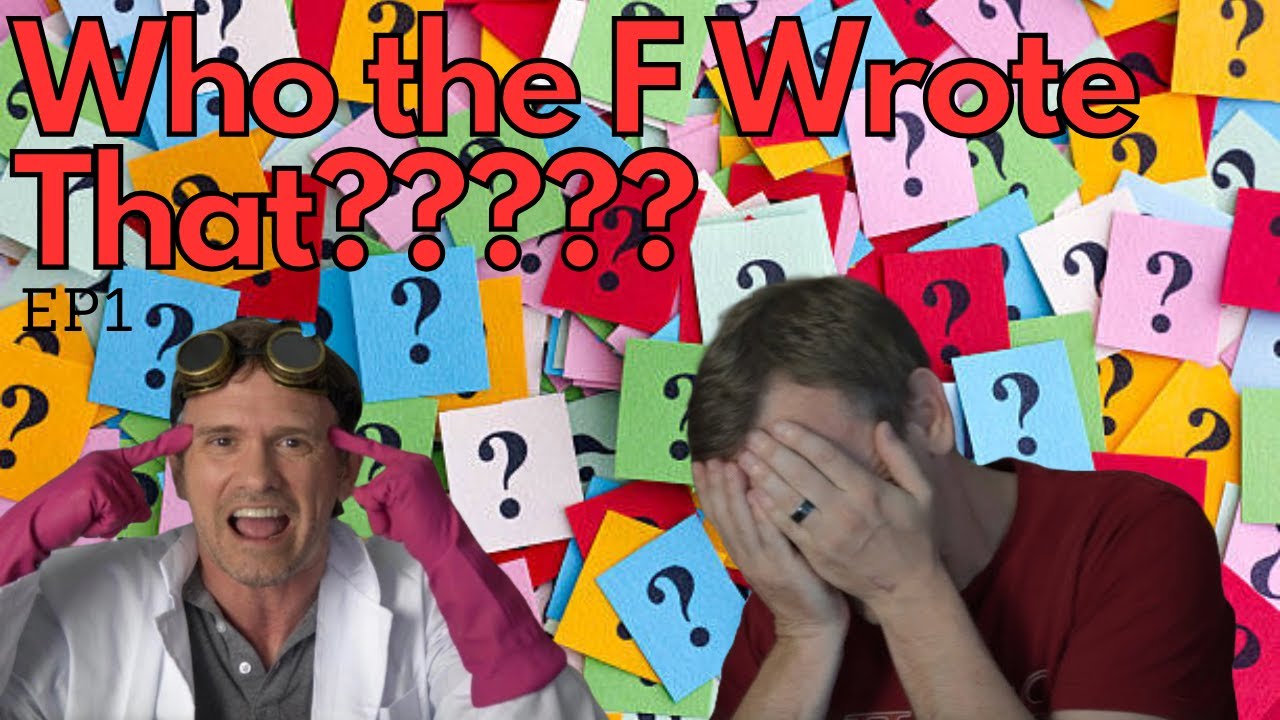 Who the F Wrote That????? Ep 1 ft The Library of Allenxandria