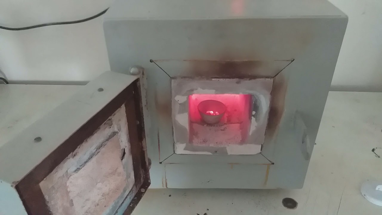 Ash content in coal sample