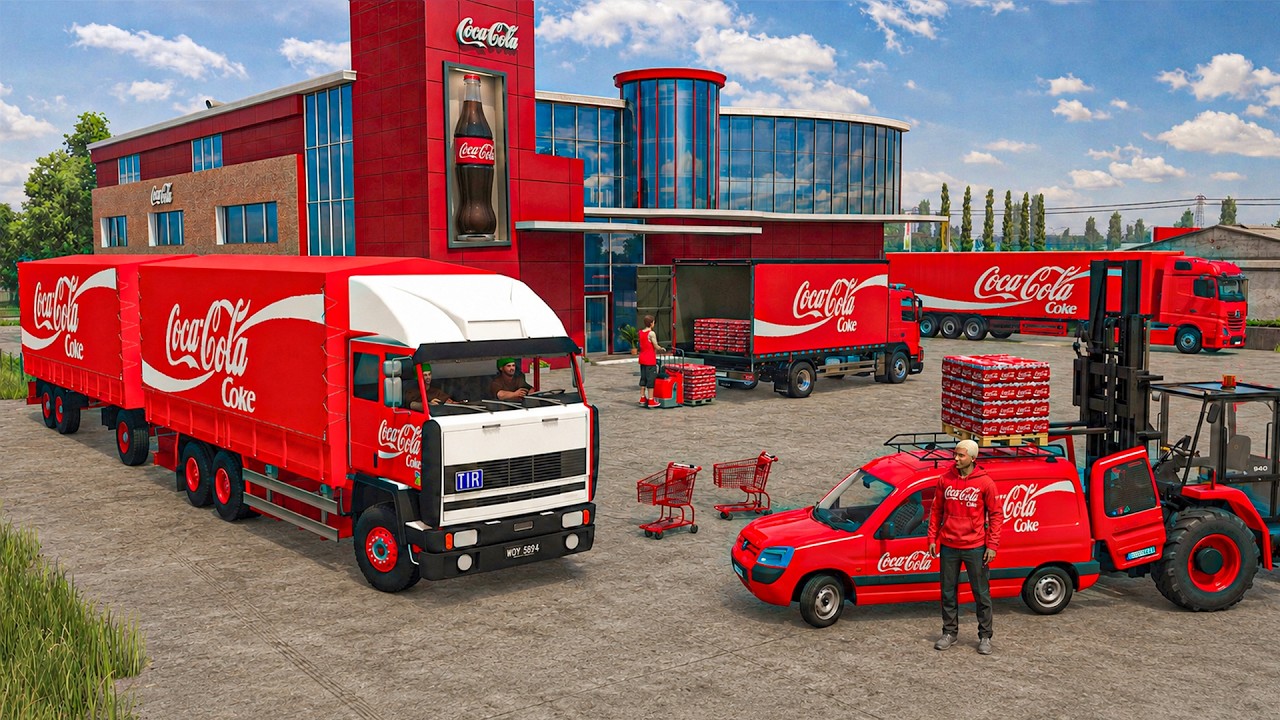 D&eacute;marrage d'une Entreprise Coca-Cola &agrave; 20.000.000&euro; - Mise en Bouteilles et Livraison | FS25