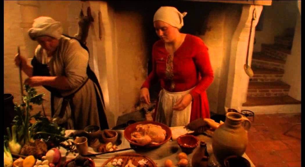 Middeleeuwen, Een kijkje in de keuken