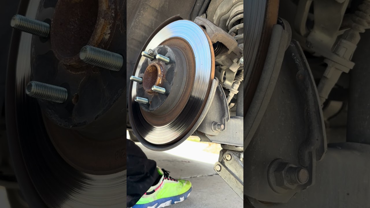 2021 Mitsubishi outlander sport rear brake pad and rotor replacement
