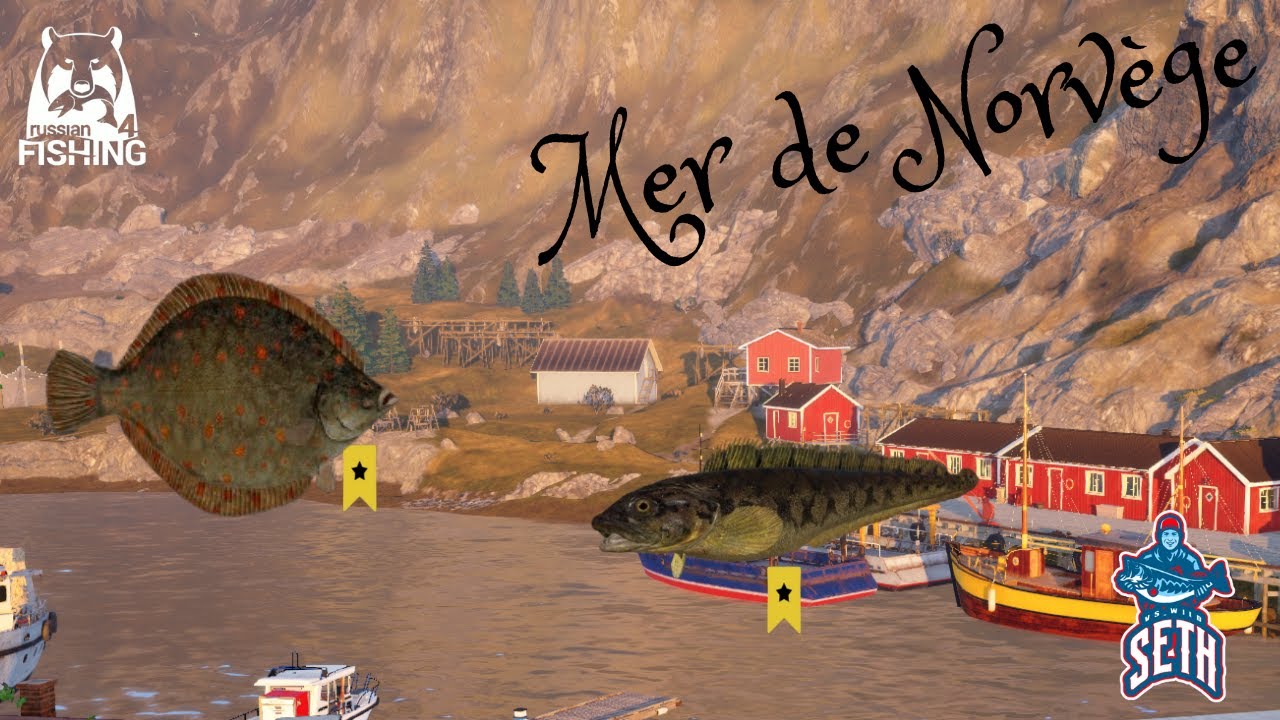 [RF4] Mer de Norvège - Loquette d'europe & Carrelet trophée
