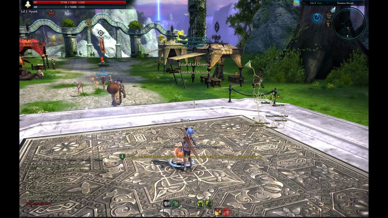 Tera Online European Beta (Sneak Peek) - Firsts minutes