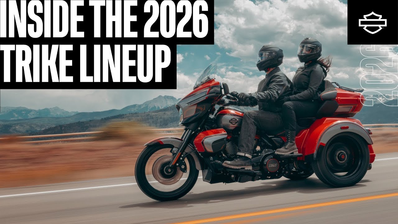 Inside The 2026 Harley Davidson Trike Lineup ｜ Chapter 2 Reveal   #harleydavidson