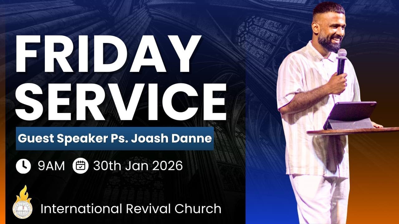 Choose Your Response Carefully | GUEST SPEAKER: PASTOR JOASH DANNE | 30 JAN 2026 | IRC | QATAR