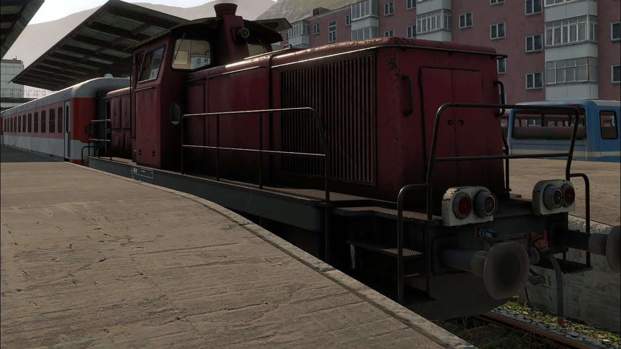 Transferring some passengers from CS station to HB station with DH4 LOCOMOTIVE in derail valley 
