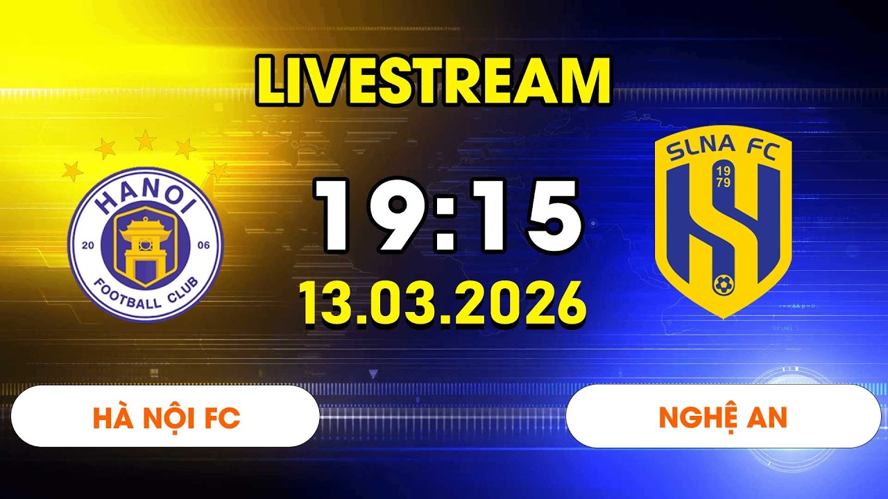 🔴 HÀ NỘI FC vs SÔNG LAM NGHỆ AN | Màn so tài rực lửa không khoan nhượng