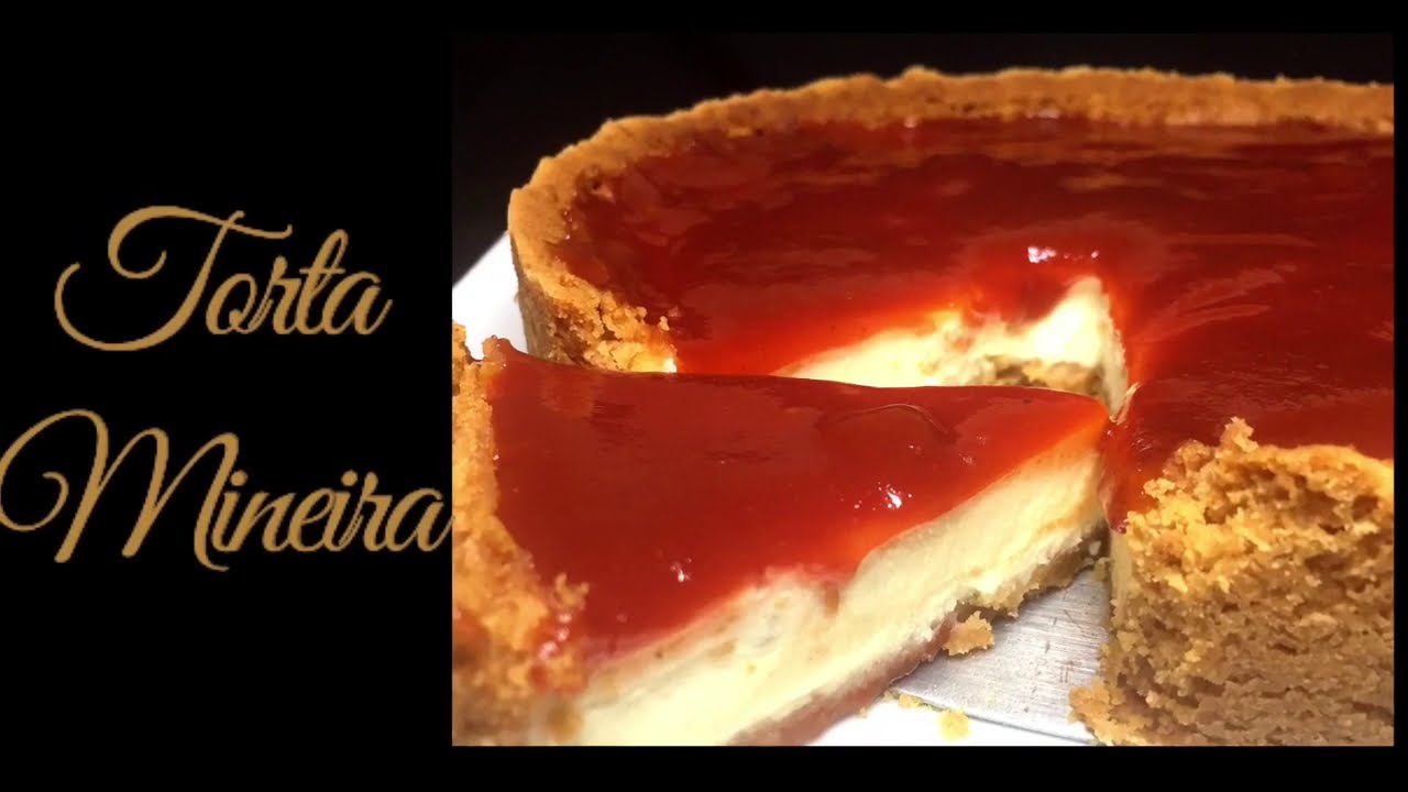RECEITA DE TORTA MINEIRA (queijo e goiabada)