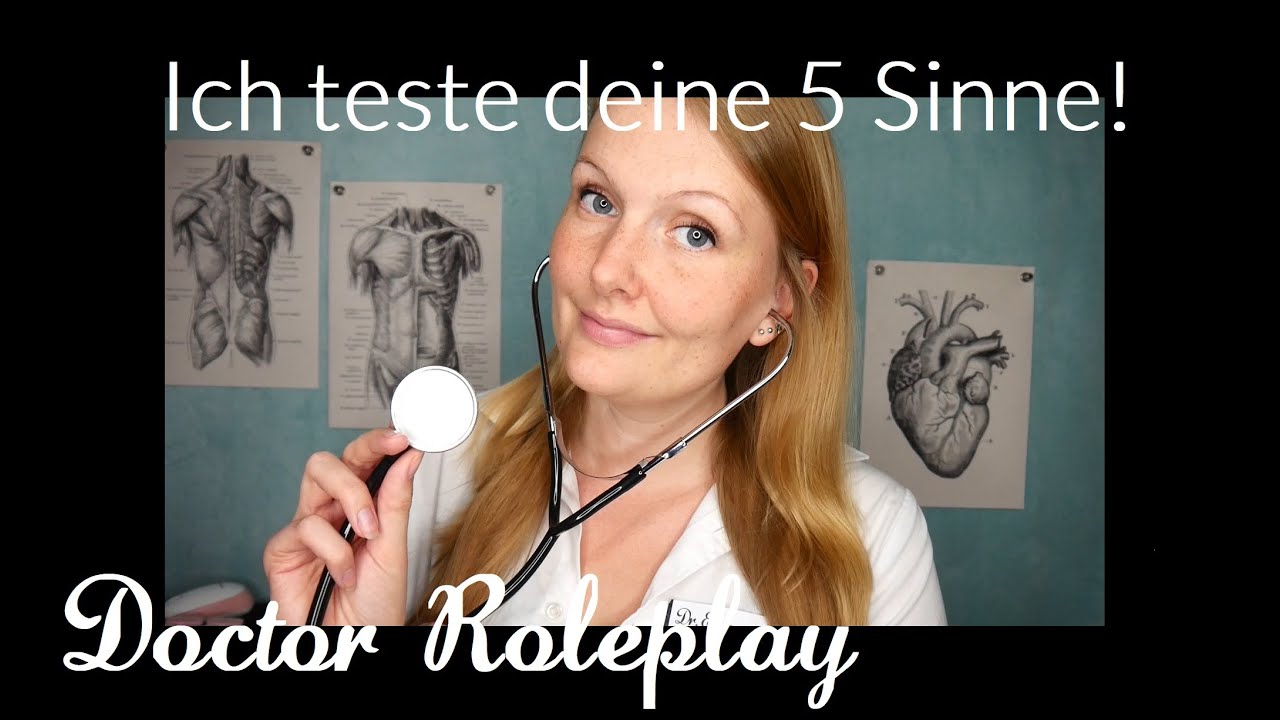 ASMR Medical CheckUp - Ich teste deine fünf Sinne! Doctor Roleplay [deutsch]