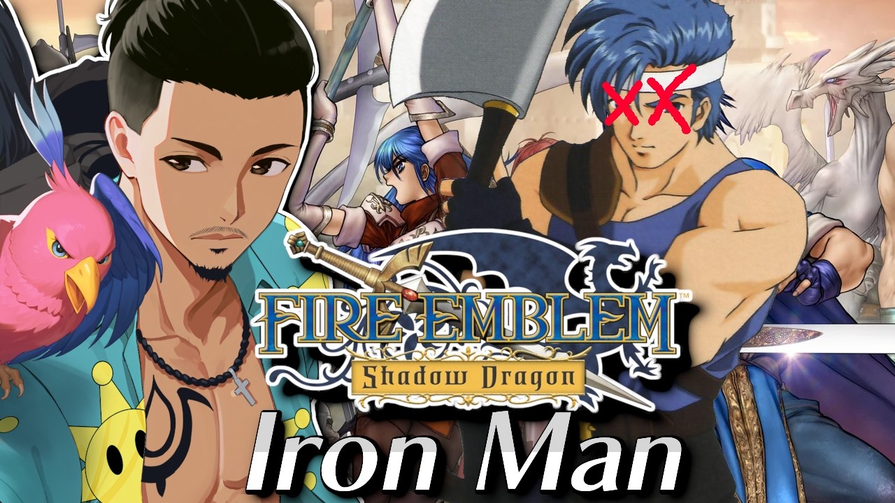 We Lost some Good Units....Fire Emblem: Shadow Dragon BLIND (Iron Man - Hard Difficulty)