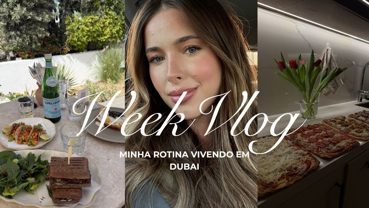 uma semana de rotina, treinos e autocuidado