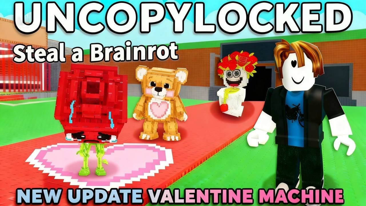 [CUPIDS MACHINE] Steal A Brainrot Uncopylocked |  Roblox Studio Tutorial