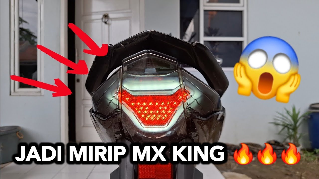 CARA PASANG STOPLAMP TST MX KING DI MOTOR NEW JUPITER MX 135 #jupitermx #mx135