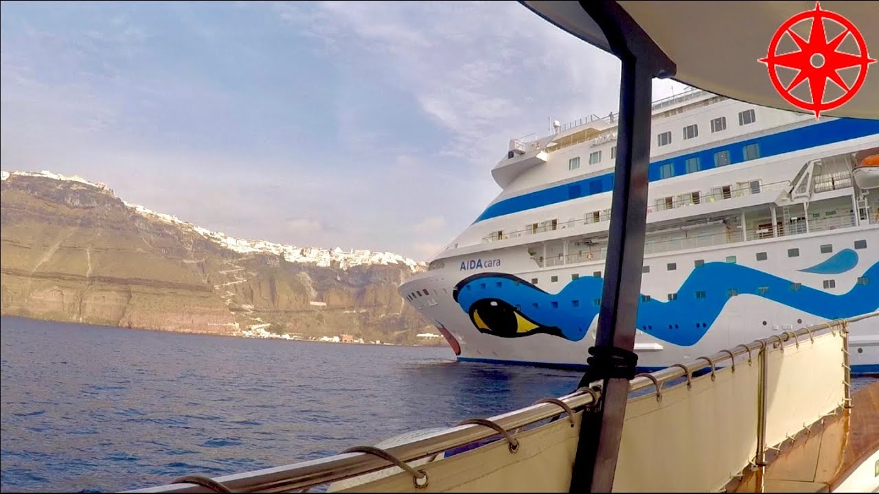 AIDAcara in Santorini - Paradies mit Schatten / InternationalPax TV