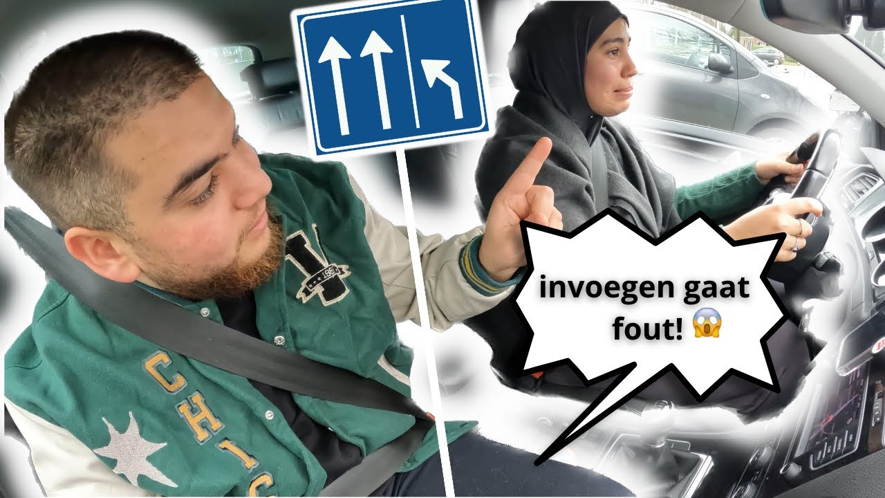 INVOEGEN TIJDENS EXAMENROUTE GAAT FOUT 😥