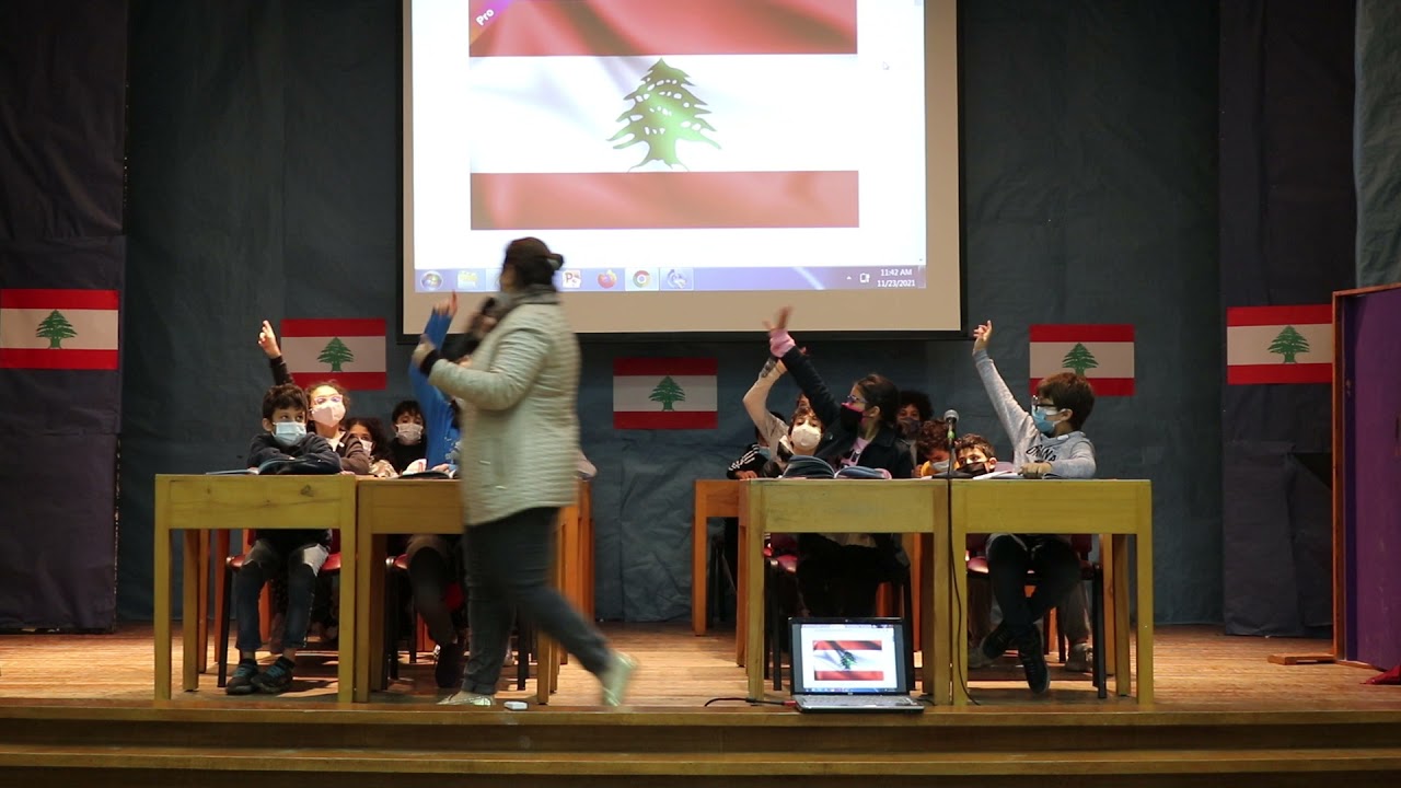 Grade 5A Lebanese Independence Play for Lower School Students