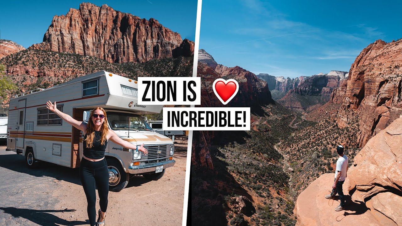 Is This The BEST RV Park We’ve Visited So Far!? - Exploring ZION National Park 😍 (Guide to Zion)