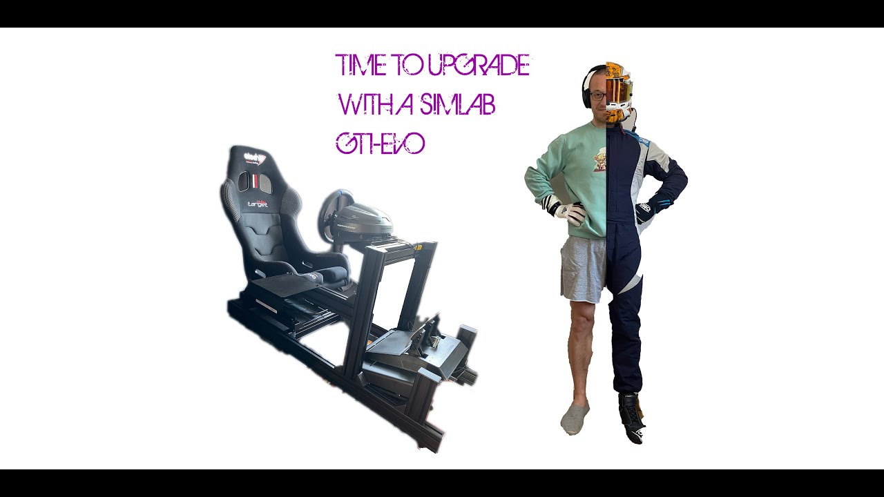 Sim Racing Cockpit Upgrade - Simlab GT1-Evo (Revised Audio)