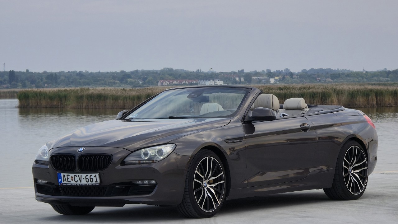 2012 BMW 640d Cabrio 3.0 Twinpower Turbo 313HP 630NM Steptronic Sport Havanna Metallic