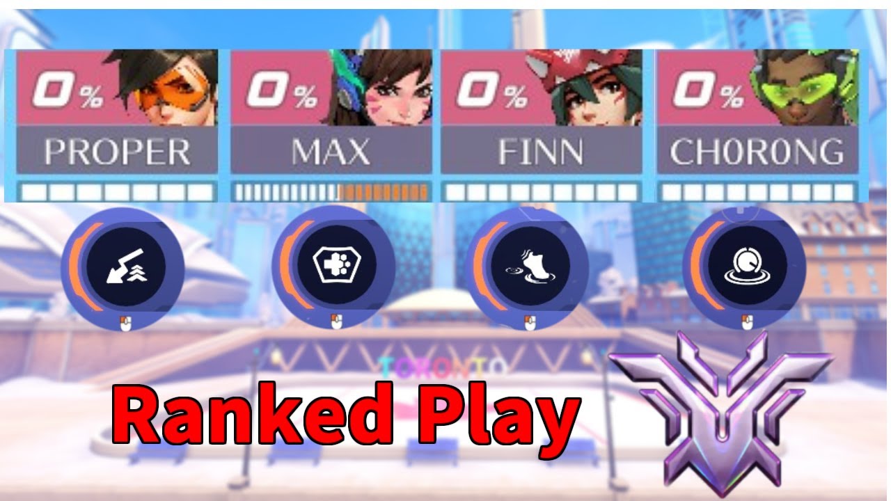 Proper,MAX,FiNN,CH0R0NG Ranked Play New Queen Street【Overwatch 2】