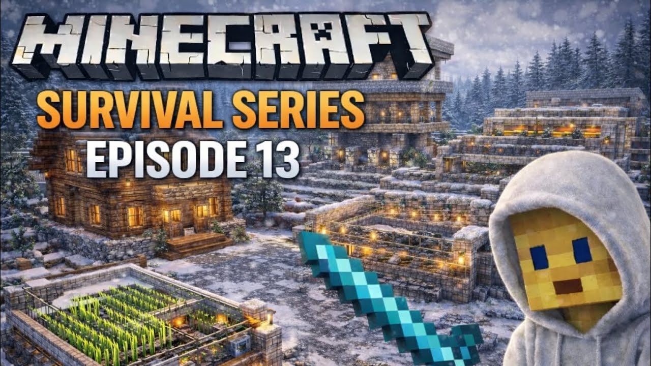 I Built An INSANE Automatic Iron Farm in Minecraft 😱🔥 || Minecraft Survival Series Ep# 13
