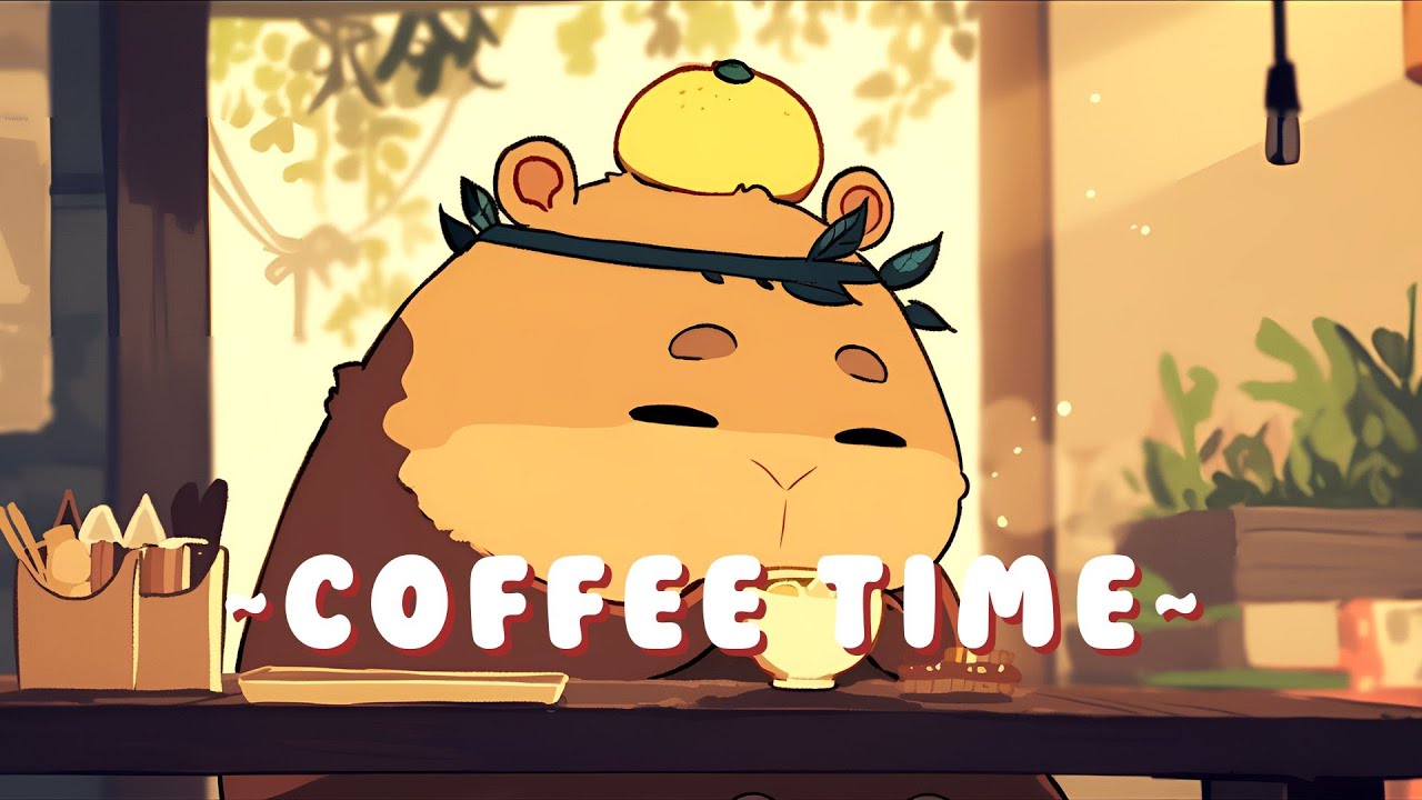 [Long Session] Capybara Lofi Radio | Chill Study Music Mix 🦫 🎵 🌙