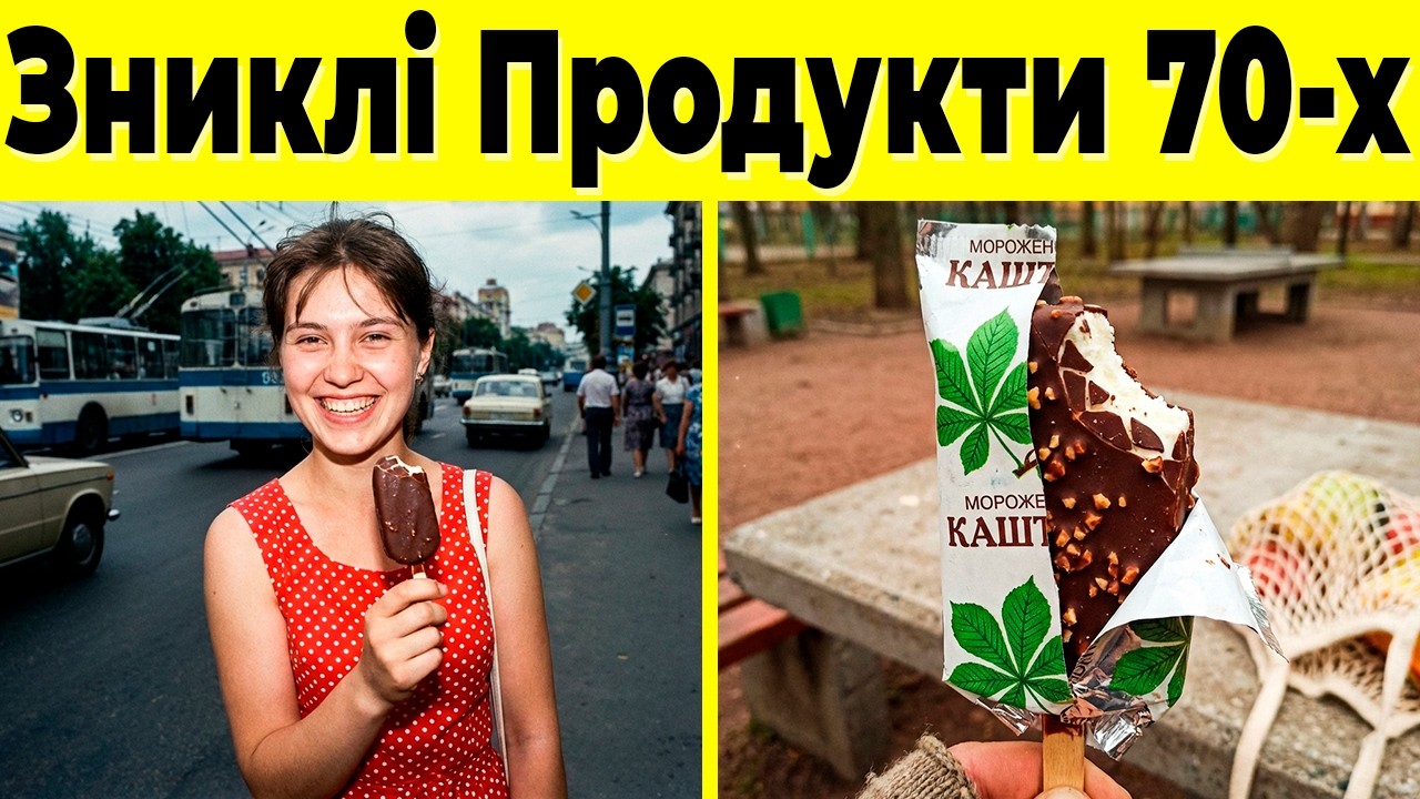 Українські Продукти 70-х, Які ЗНИКЛИ з Магазинів! Що Ми Втратили у Смаку?