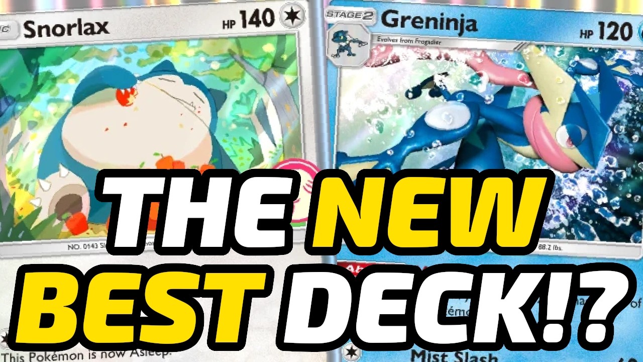 New Best Deck: Snorlax Greninja!? (Celestial Guardians)