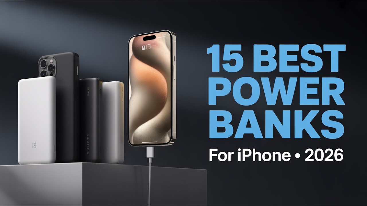 15 лучших портативных зарядных устройств для iPhone 2026 года