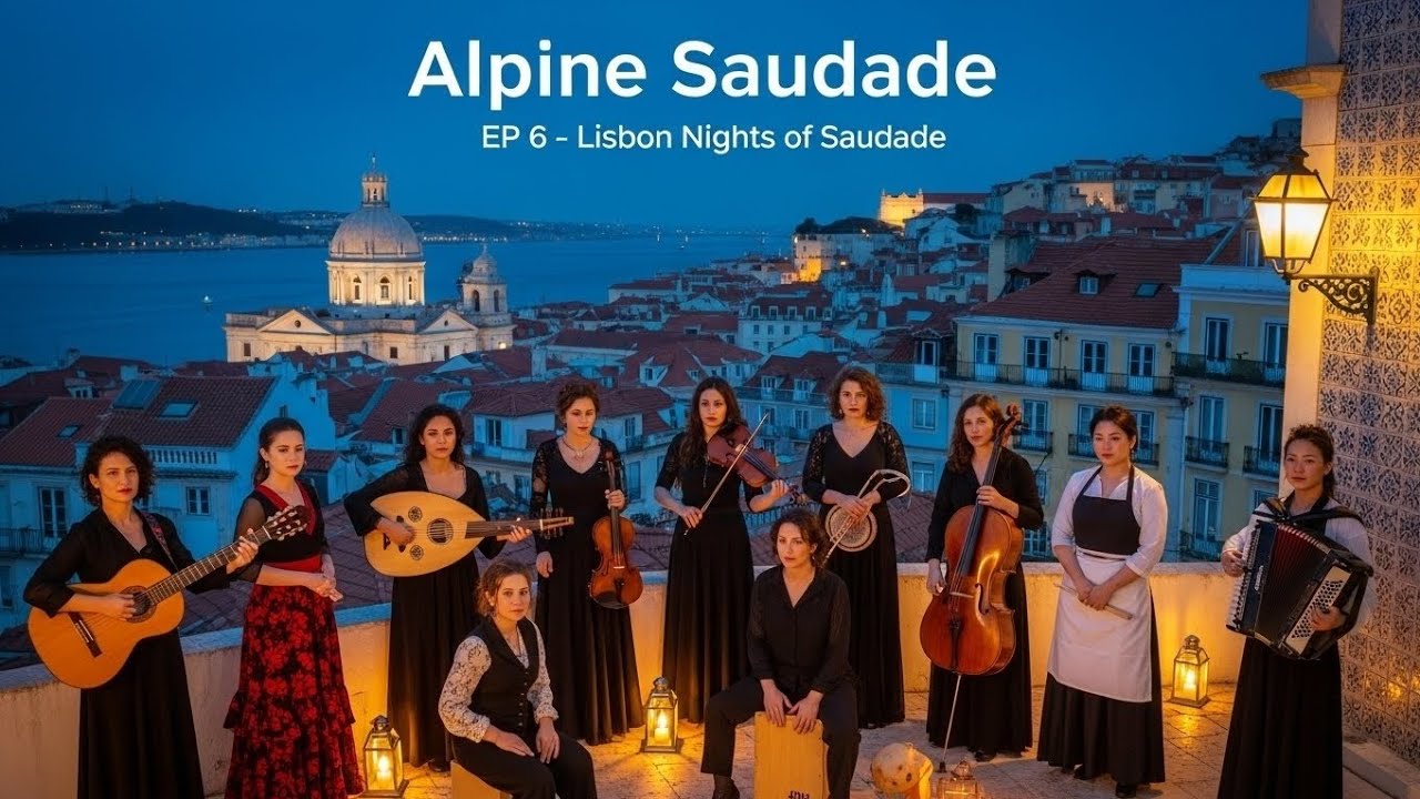 Seven Souls, One Song - Lisbon Nights of Saudade | Fado Flamenco World Fusion Instrumental