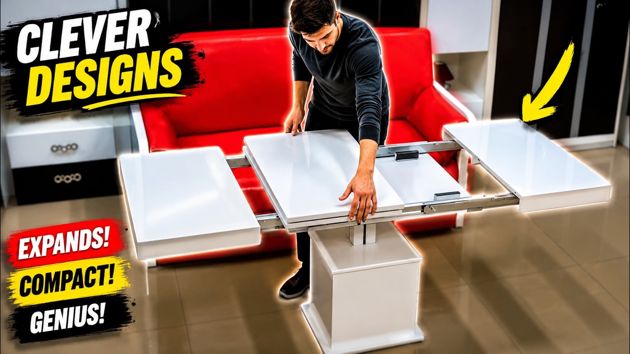 10 Most Innovative Transforming Furniture Inventions