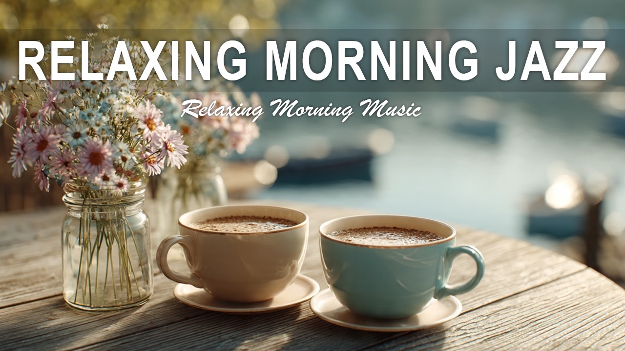 Relaxing Morning Jazz ☕ Calm Morning Jazz & Cozy Café Ambience for Study & Work